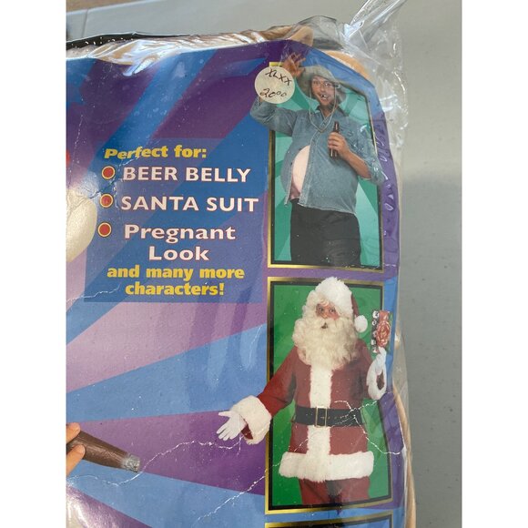 Forum Novelties Belly Stuffer Costume One Size Beige Fiber Filled Belly NEW - Picture 3 of 9